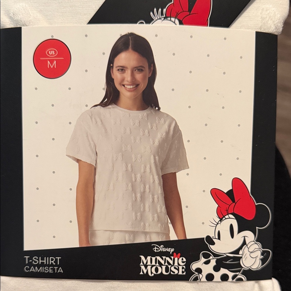 Disney Minnie Mouse White Tee for Kids